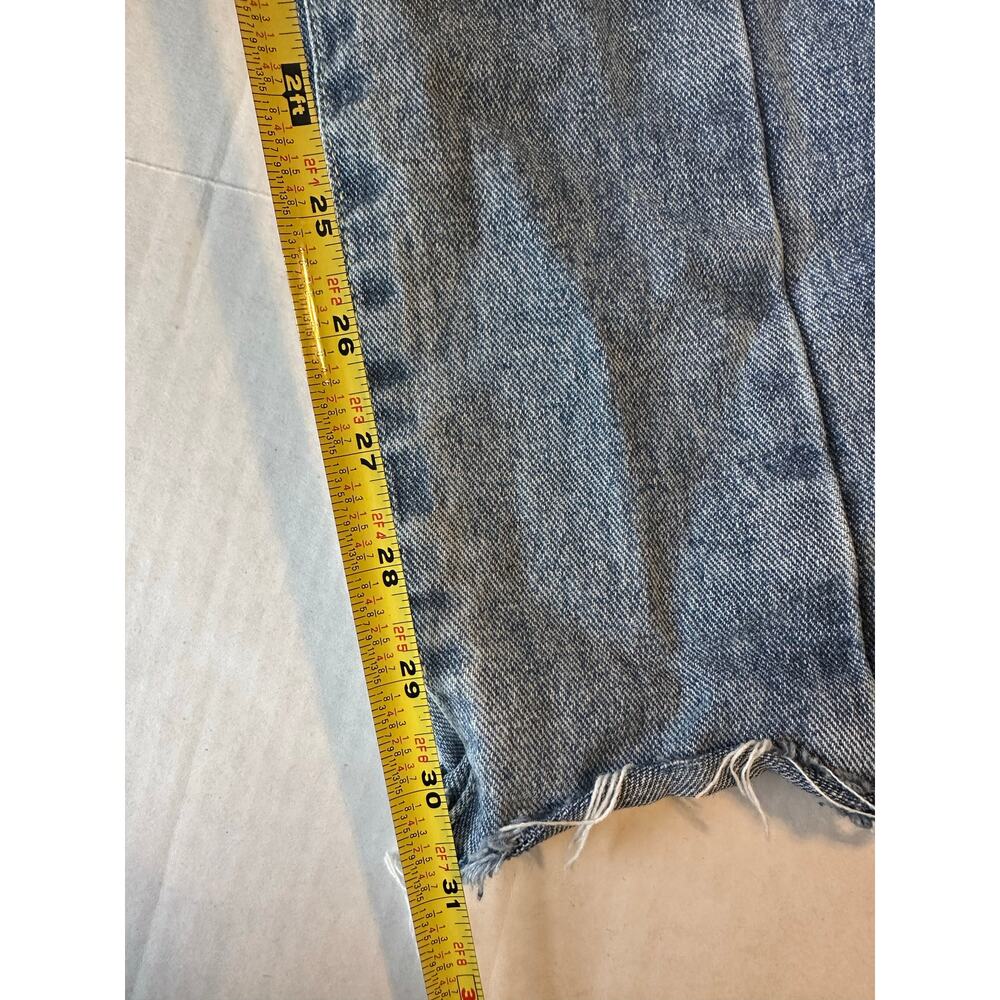 Pretty Little Thing Front Seam Wide Leg Jeans Sz 4 - Picture 5 of 7